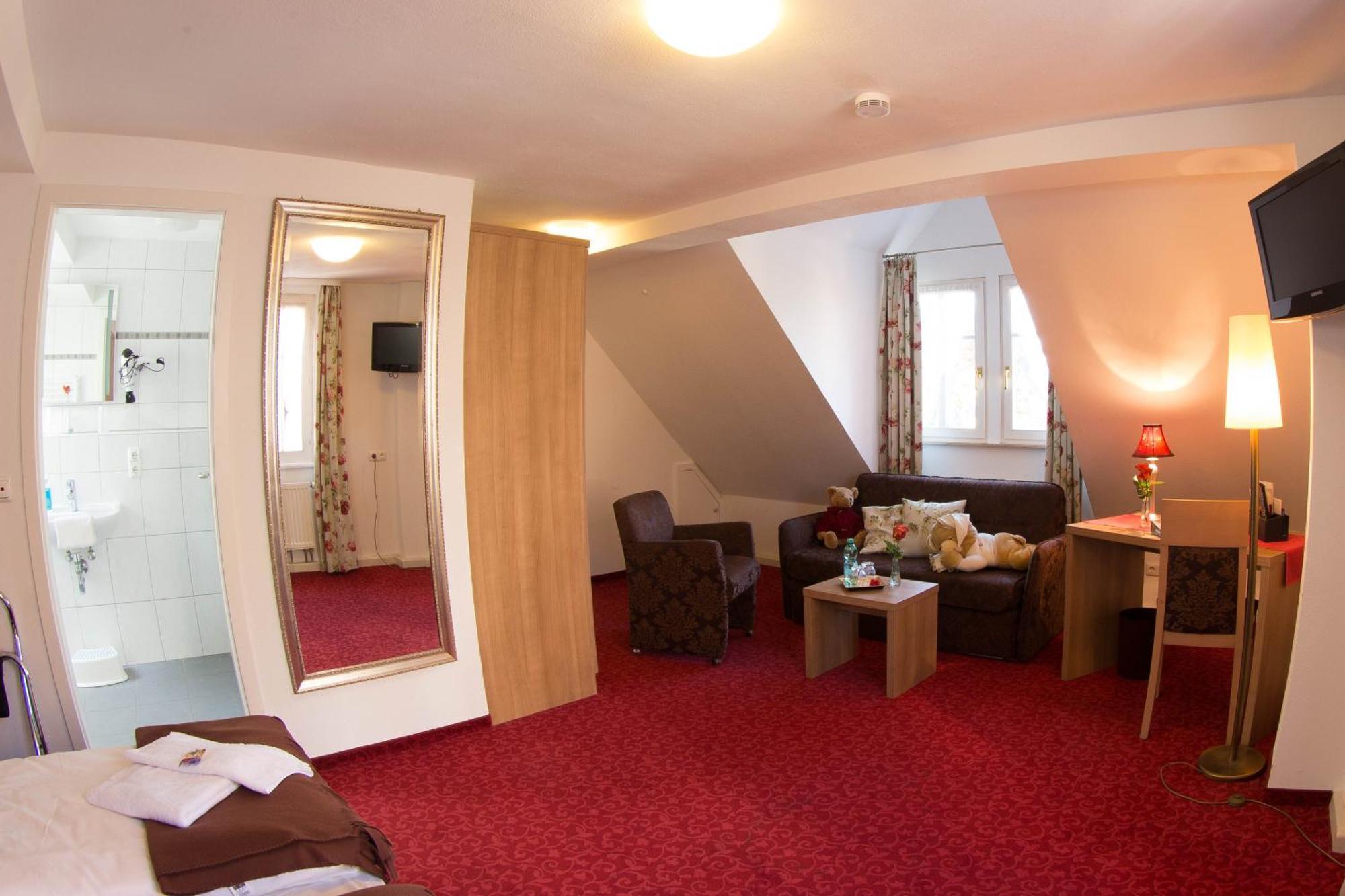 Boutiquehotel Goldene Rose - Self-Check-In Rothenburg ob der Tauber Eksteriør bilde