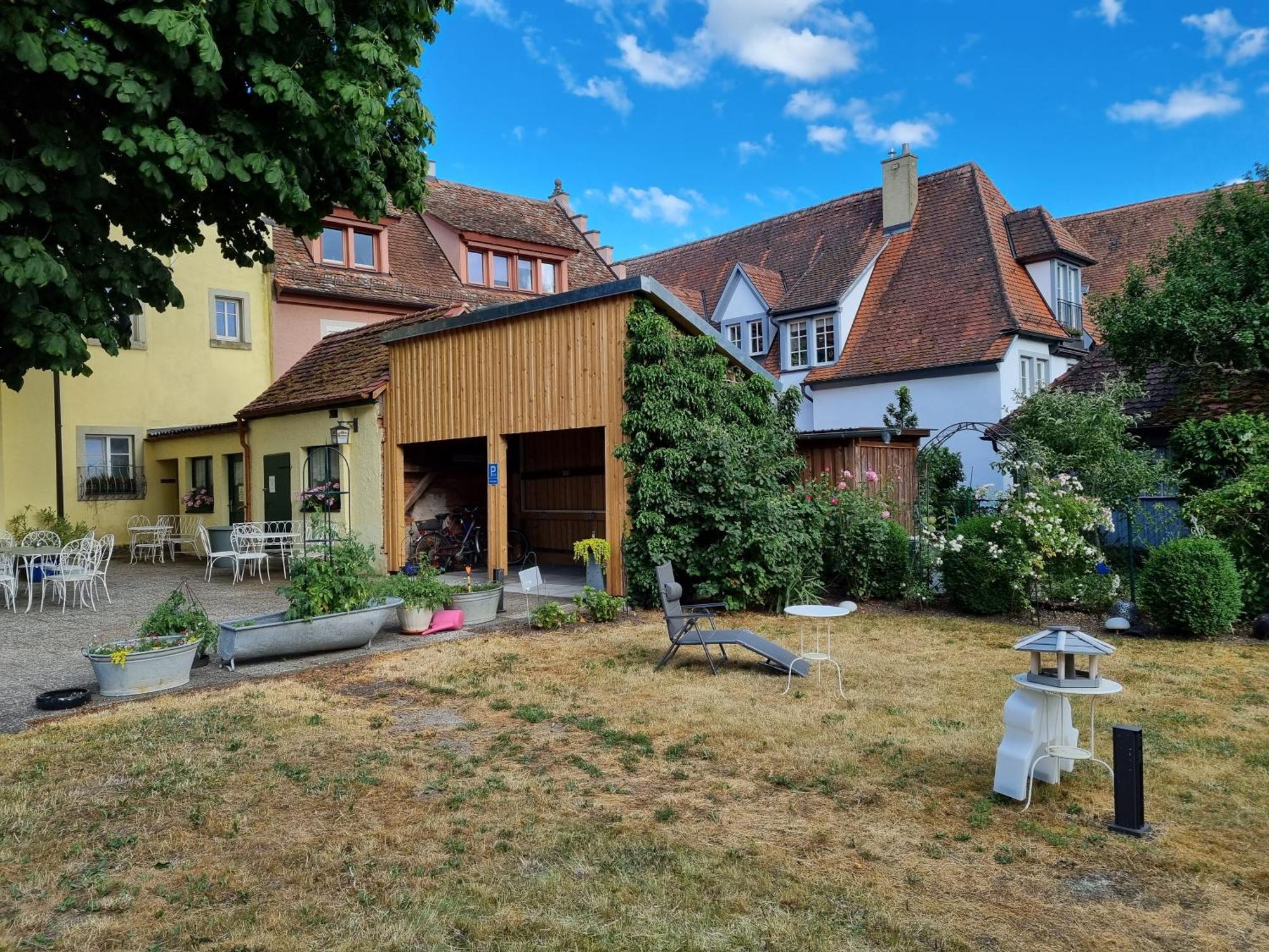 Boutiquehotel Goldene Rose - Self-Check-In Rothenburg ob der Tauber Eksteriør bilde