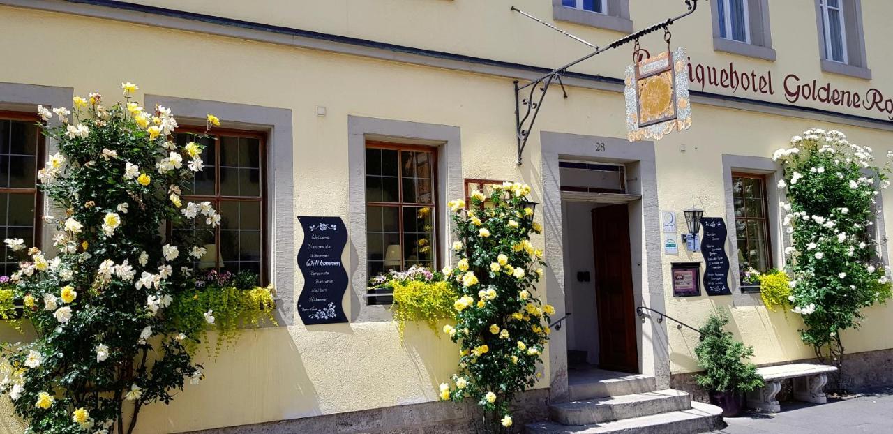 Boutiquehotel Goldene Rose - Self-Check-In Rothenburg ob der Tauber Eksteriør bilde